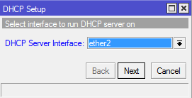 DHCP Server Mikrotik