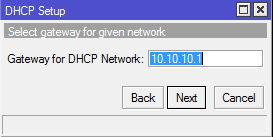 Gambar DHCP Server