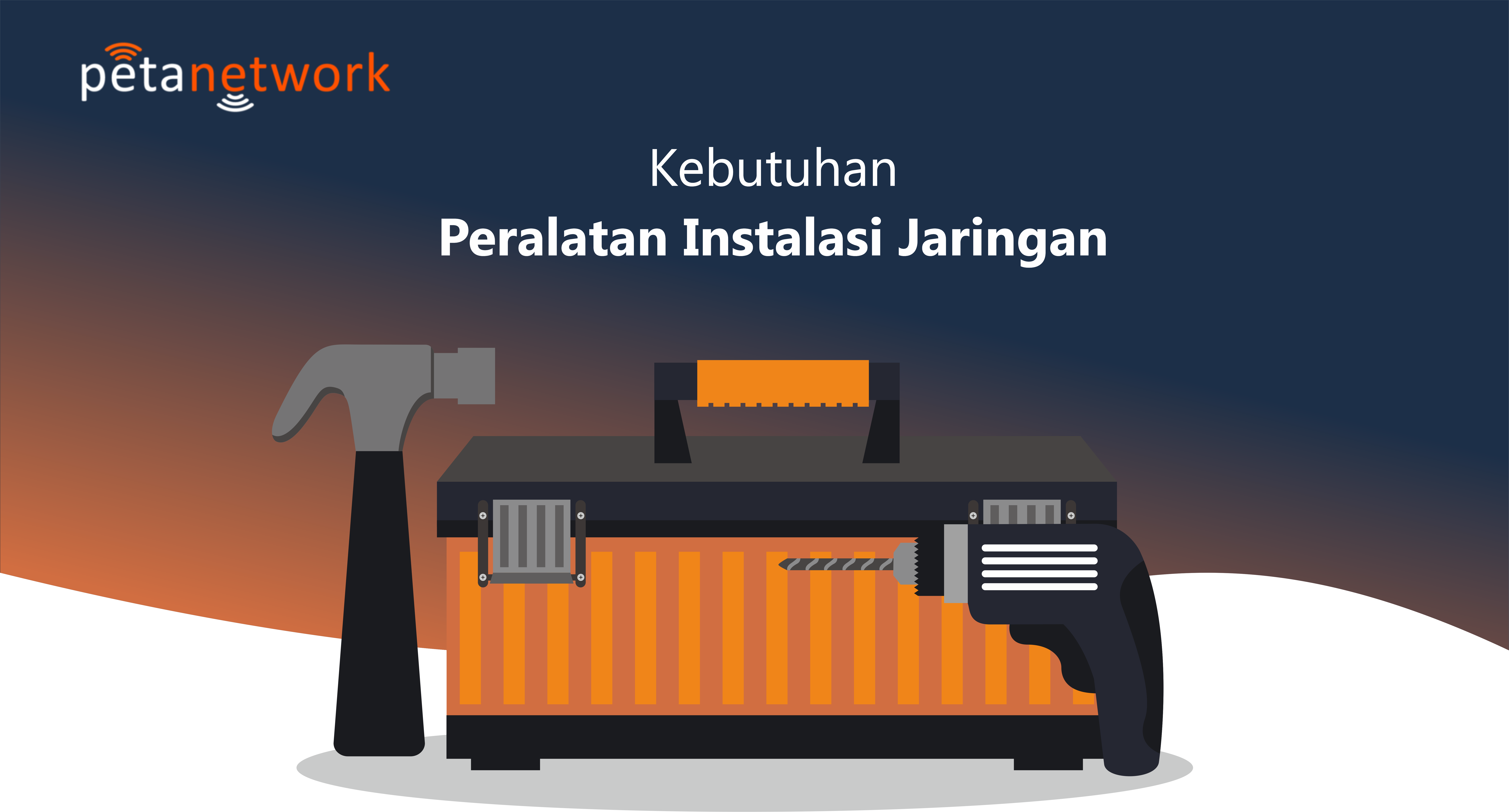 peralatan instalasi jaringan