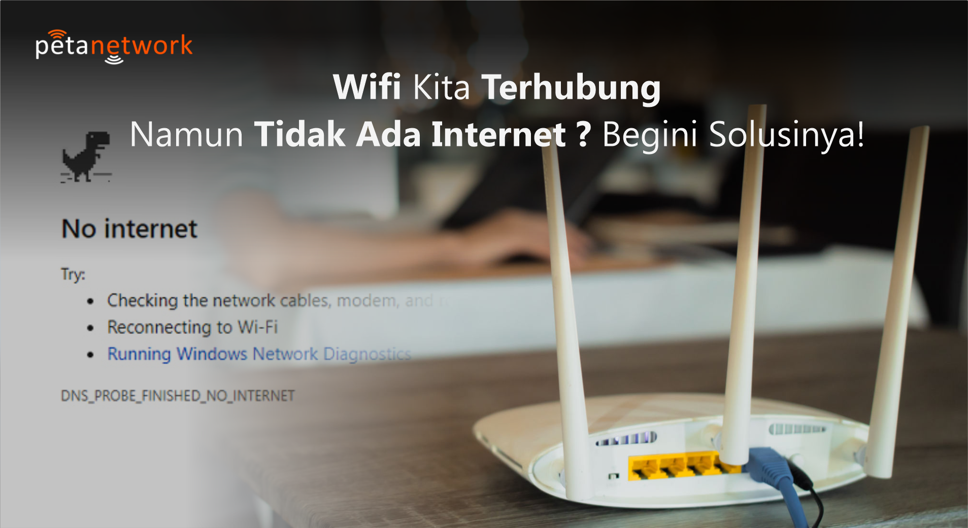 wifi terhubung tidak ada internet